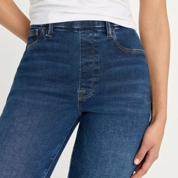 Good American Power Stretch Pull-on Skinny Jeans SZ 2/Medium NWT - Picture 6 of 10